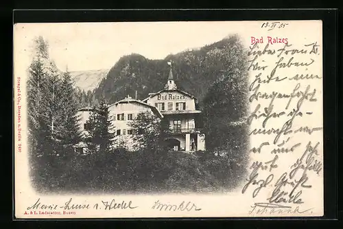 AK Bad Ratzes, Bahnhof