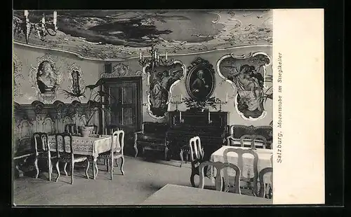 AK Salzburg, Mozartstube im Stieglkeller