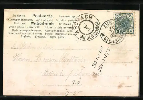 AK Alt-Aussee, Totalansicht mit dem Loser