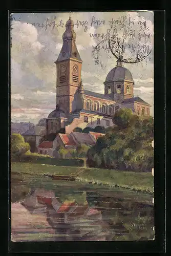 Künstler-AK Gent, Sint-Pieters Kerk