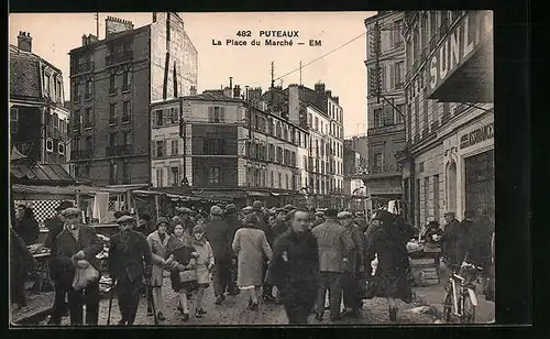 AK Puteaux, La Place du Marché