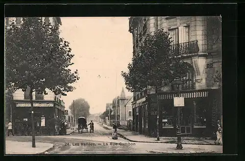 AK Les Vallées, La Rue Cambon