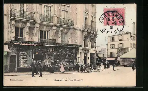 AK Suresnes, Place Henri IV.