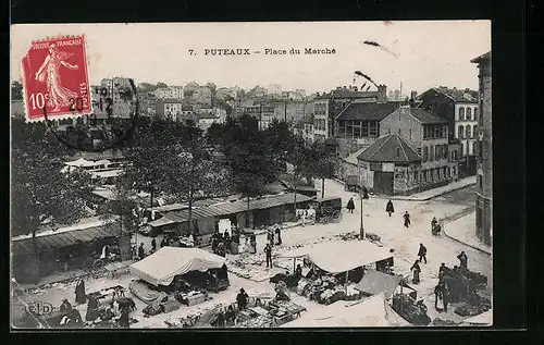 AK Puteaux, Place du Marche