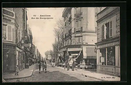 AK Asnières, Rue des Bourguignons