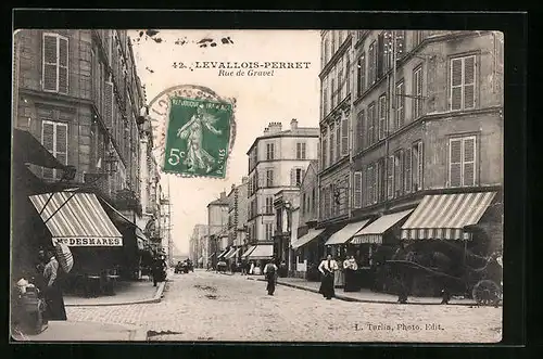 AK Levallois-Perret, Rue de Gravel