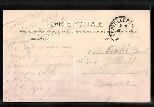 AK Colombes, La Rue de la Reine Henriette