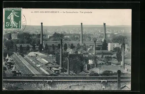 AK Issy-les-Moulineaux, La Cartoucherie - Vue generale