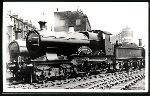 Fotografie Eisenbahn Gross Britannien, Dampflok Nr. 3437, Tender-Lokomotive City of Gloucester