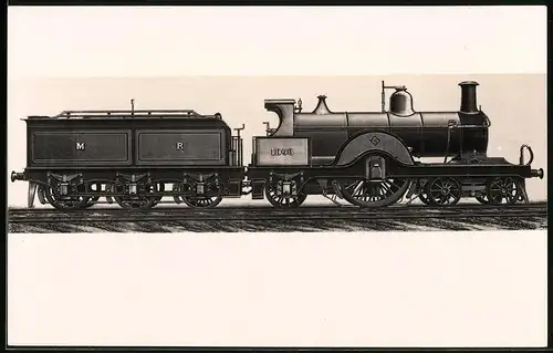 Fotografie Eisenbahn Gross Britannien, Dampflok Nr. 1868, MR Tender-Lokomotive