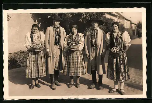 AK Cheské kroje - Obzinky na Chodsku