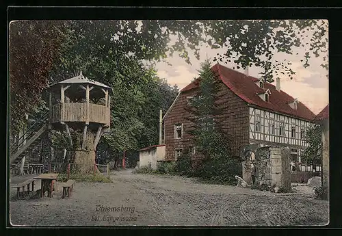 AK Langensalza, Forsthaus Thiemsburg