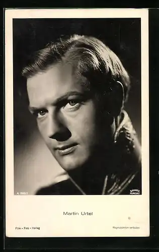 AK Schauspieler Martin Urtel in einer Filmszene