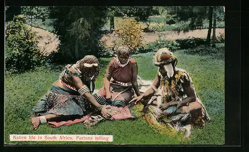AK Native life in South Africa - Fortune telling