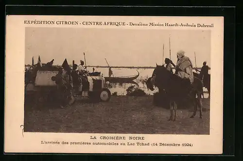 AK Tschad, Expedition Citroen-Centre Afrique, Deuxieme Mission Haardt-Audouin Dubreuil - La Croiserie Noire