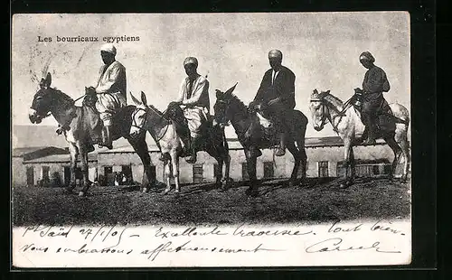 AK Les bourricaux egyptiens