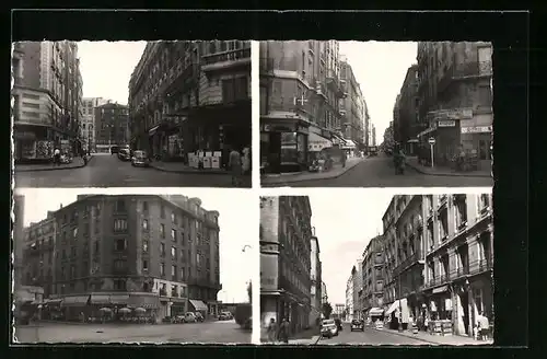 AK Courbevoie-Bécon, Mon Quartier, Strassenansichten