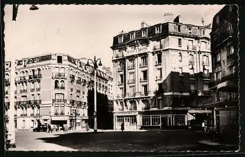 AK Bécon-les-Bruyères, La Place Sarrail