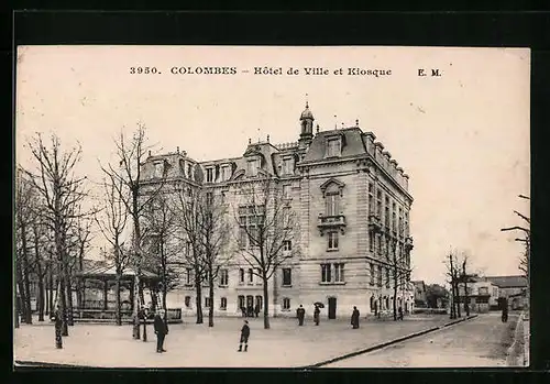 AK Colombes, Hotel de Ville et Kiosque