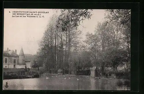 AK Buzenvals, Institution Saint-Nicolas, Le Lac et les Volières