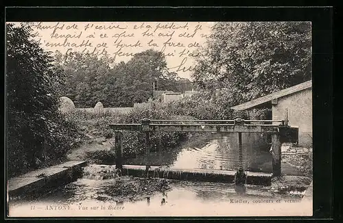 AK Antony, Vue sur la Bièvre