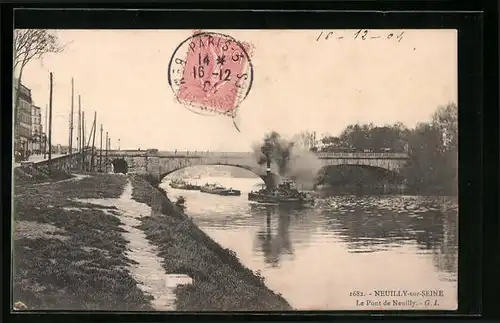 AK Neuilly-sur-Seine, Le Pont de Neuilly