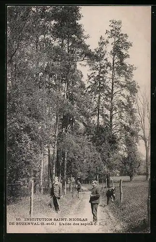 AK Buzenval, Institution Saint-Nicolas - L`Allée des sapins