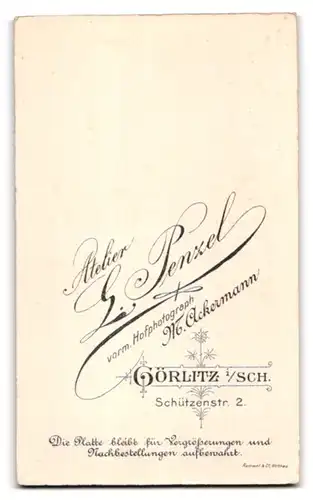 Fotografie Atelier Penzel, Görlitz, Schützenstr. 2, Neugeborenes im Säuglingskleid