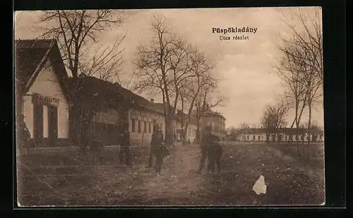 AK Püspökladány, Utca reszlet