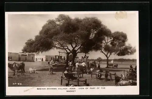AK Aden, Sheik Othman Village - View of part of the Market