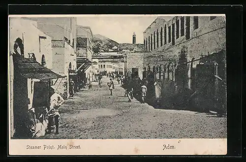AK Aden, Steamer Point - Main Street