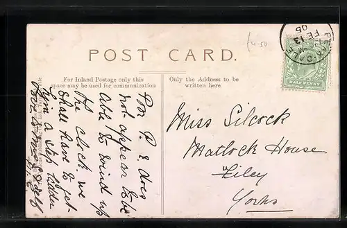 Künstler-AK Cynicus: The general manager