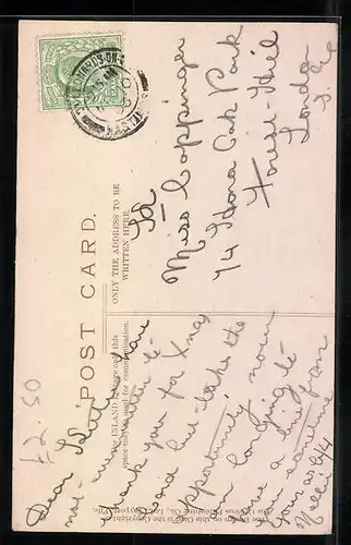 Künstler-AK Cynicus: The Wolf & the Lamb