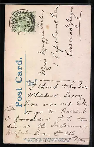 Künstler-AK Cynicus: The Lover`s Walk