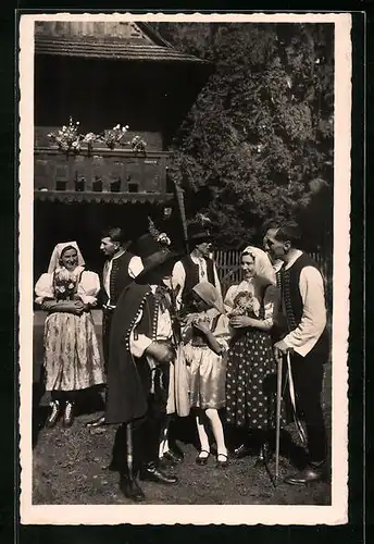 AK Moravske narodni kroje, Valasi