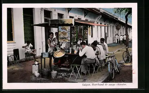 AK Saigon, Marchand de soupe chinoise, Chinesische Suppenverkäufer