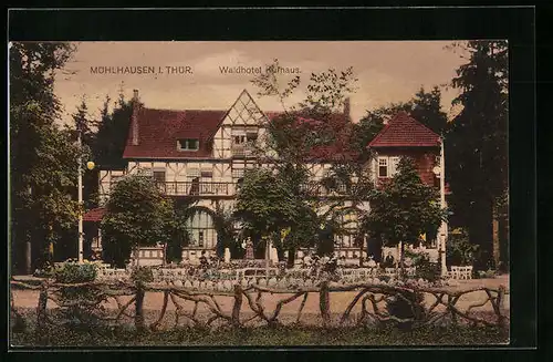 AK Mühlhausen /Thür., Waldhotel Kurhaus