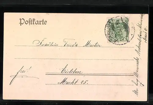 AK Aschersleben, Blick gegen Johannispromenade