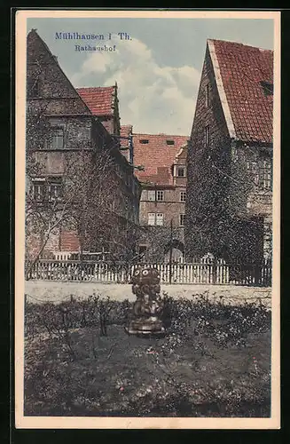 AK Mühlhausen i. Th., Rathaushof