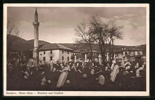 AK Sarajevo, Moschee und Friedhof