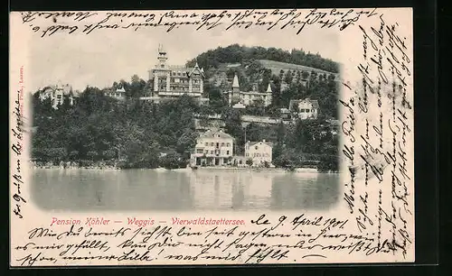 AK Weggis, Pension Köhler am Vierwaldstättersee