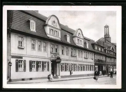 AK Heiligenstadt /Eichsfeld, Reserve-Lazarett im Hotel Eichsfelder Hof