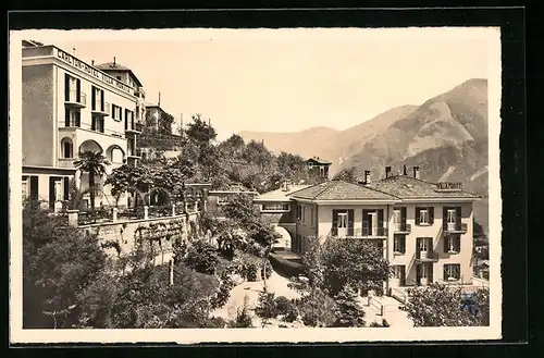 AK Lugano-Castagnola, Carlton Hotel Villa Moritz