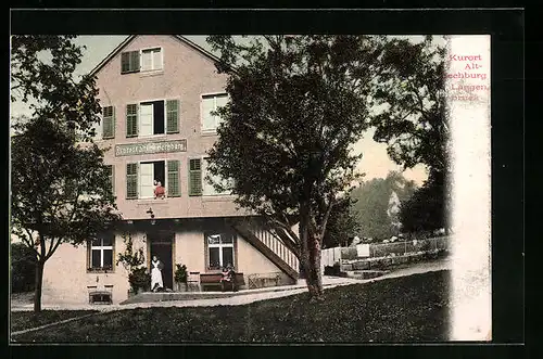 AK Langenbruck, Gasthaus Kurort Alt-Bechburg