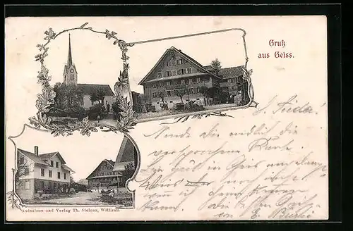 AK Geiss, Gebäudeansichten, Kirche