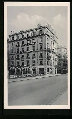 AK Genève, Hotel International et Terminus, Rue des Alpes 20