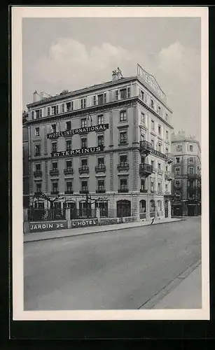 AK Genève, Hotel International et Terminus, Rue des Alpes 20