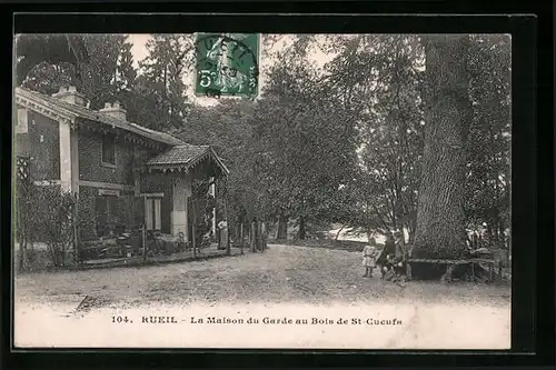 AK Rueil, La Maison du Garde au Bois de St-Cucufa