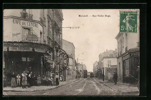 AK Malakoff, Rue Victor-Hugo