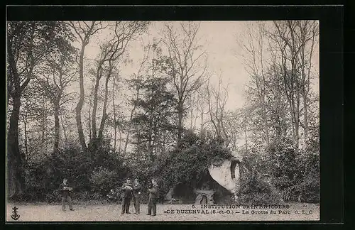 AK Buzenval, Institution Saint-Nicolas, La Grotte du Parc